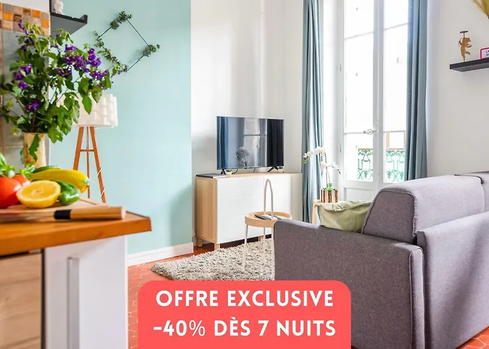 Bao Location - Ideal Pro & Couple - Animaux Acceptes - 5Min A Pied Centre Ville & Port - Commerces - Plages 1,9Km - Parking Gratuit - Wifi Hd