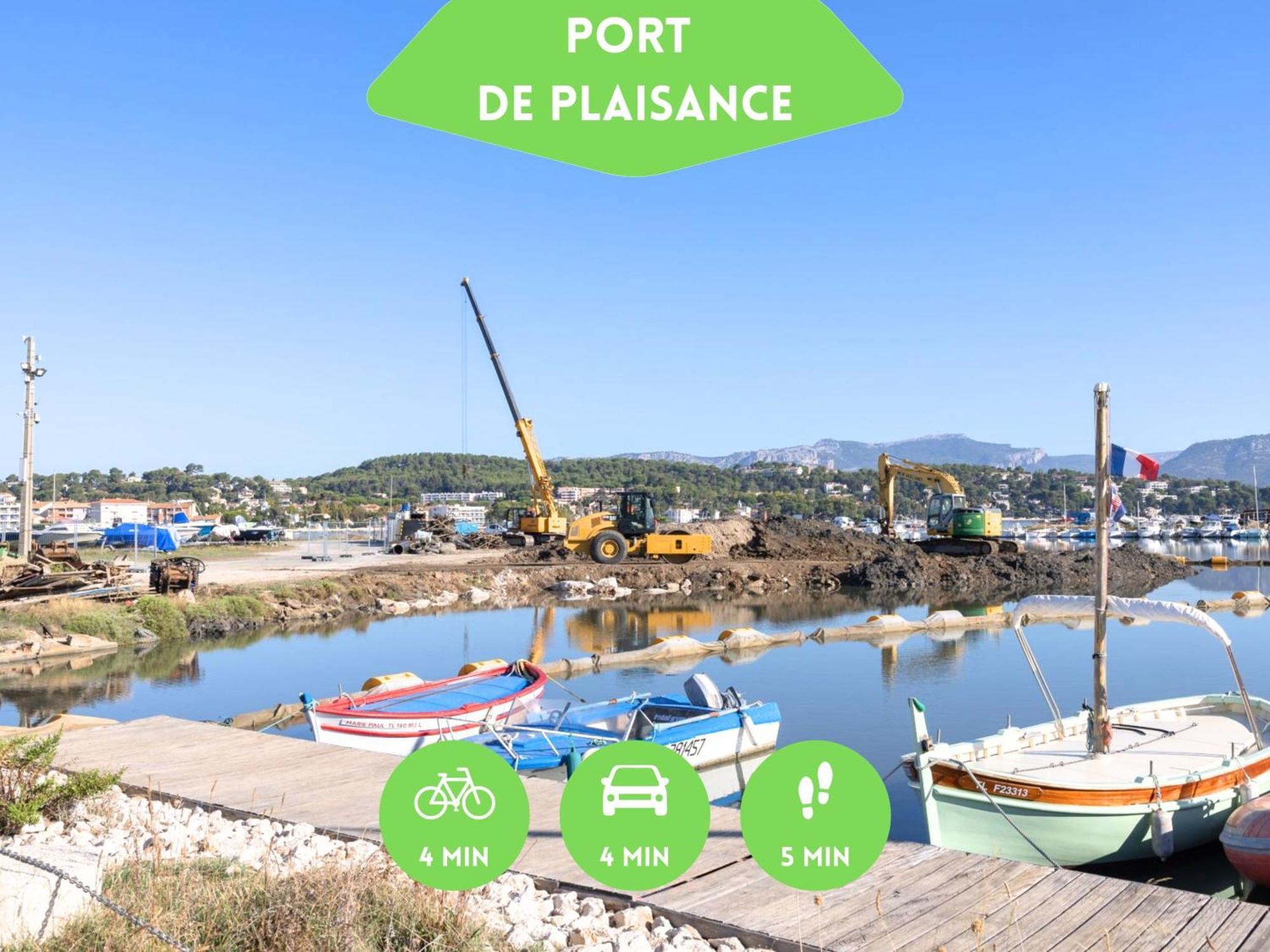 Bao Location - Ideal Pro & Couple - Animaux Acceptes - 5min A Pied Centre & Port - Commerces - Plages 1,9km - Parking Gratuit - Wifi Hd * La Seyne-sur-Mer